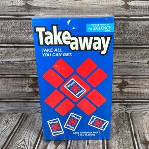 VTG TAKE AWAY Card Game JAX 2000 From Makers Of Sequence 2-4 Players SEALED NEW